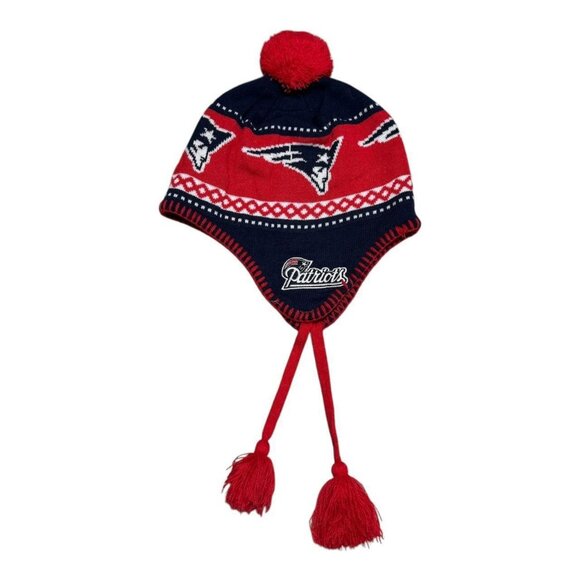 New‎ England Patriots Hat Winter Acrylic NFL '47 Brand Forty Seven - Picture 1 of 5